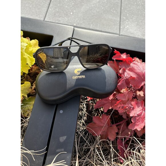 CARRERA 229/S 0003 SP Matte Black/Bronze Polarized Unisex Sunglasses Authentic main image 4